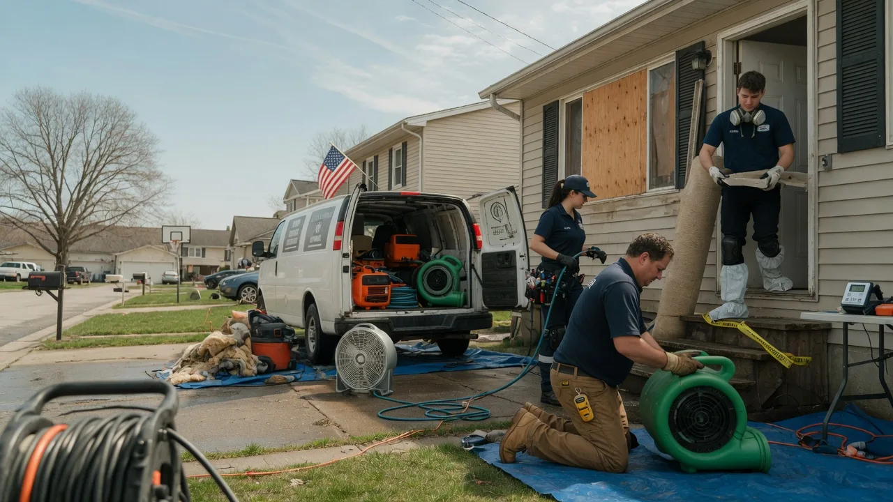 Water Damage Restoration in Kalamazoo, MI near me